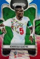 Коллекционная карточка Panini Prizm FIFA World Cup Russia 2018 #276 Idrissa Gueye - Blue Red Wave S0275