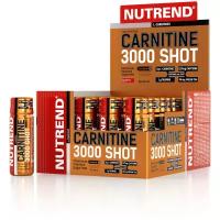 Carnitine 3000 Shot, 20 бутылочек * 60 мл, Strawberry / Клубника