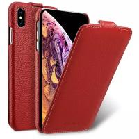 Кожаный чехол Melkco для Apple iPhone Xs Max 6.5" - Jacka Type - красный