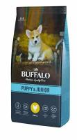 Mr.Buffalo Puppy & Junior Сухой корм для щенков и юниоров с курицей, 800 г