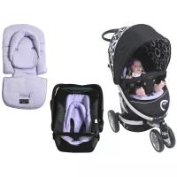 Комплект для прогулочной коляски Valco Baby Allsorts Head Hugger & Seat Pad grape