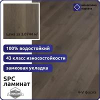 Кварц-виниловая плитка ПВХ SPC ламинат StoneWood SW 1001 эверест 1220 х 180 х 3.5 мм