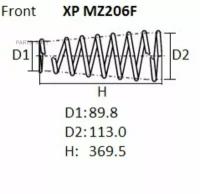 Пружина Подвески NHK XPMZ206F