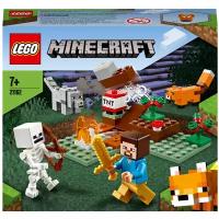 Конструктор LEGO Minecraft 21162 Приключения в тайге, 74 дет