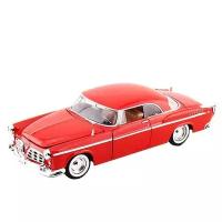 Машинка Motormax Chrysler C300 1955 (73302AC) 1:24, 18 см, красный