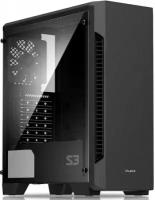 Корпус Zalman S3 TG Black (без БП)