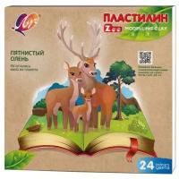 Пластилин Луч ZOO 24 цвета, 30С 1809-08, 2 уп