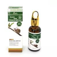 Ekel Сыворотка ампульная с муцином черной улитки - Premium ampule cream black snail, 30г