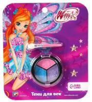 WINX Тени для век детские, 3 цвета "Блум", WINX