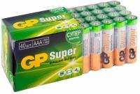 Батарейка GP Super Alkaline AAA, 40 шт