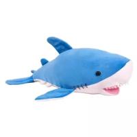 Мягкая игрушка ABtoys В дикой природе Акула, 40 см, разноцветный