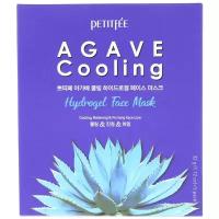 Гидрогелевая маска с агавой Petitfee Agave Cooling Hydrogel Face Mask, 5 шт