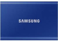 Внешний Samsung SSD диск 1.8" T7 500 Gb USB 3.2 Blue MU-PC500H/WW