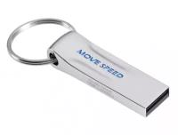 Накопитель USB2.0 16GB Move Speed YSUSD серебро металл