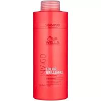 Wella Professionals / Шампунь для защиты цвета окрашенных нормальных и тонких волос INVIGO COLOR BRILLIANCE, 1000 мл