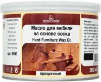 Масло-воск для мебели с повышенной твердостью Borma Hard Furniture Wax Oil 500 мл 4906