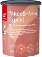 Лак для дерева Tikkurila Paneeli-Assa Expert (Панели-Ясся), акрилатный, полуматовый, база EP, 0,9 л