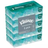 KG21400зел/5 Набор Бумажные салфетки для лица Kleenex, 2-сл, 21х19,8 см, 100 шт/уп