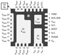 Микросхема - p/n SIC634CD-T1-GE3, 1 шт