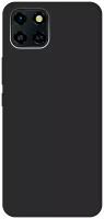 Матовый Soft Touch силиконовый чехол на Infinix Smart 6 HD / Инфиникс Смарт 6 ХД черный