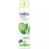 Дезодорант-антиперспирант спрей MALIZIA Fresh Care Cucumber&Green tea, 150мл