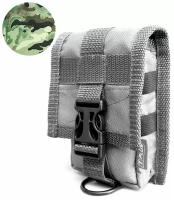 Подсумок тактический система MOLLE 110x40x160 мм (оксфорд 600, multicam), Tplus / сумка на ремень с креплением молли