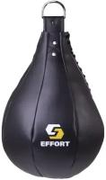 Груша боксерская Effort Е521, к/з, 5 кг, черный