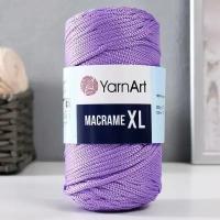 Пряжа "Macrame XL" 100% полиэстер 130м/250г (135 сирень)