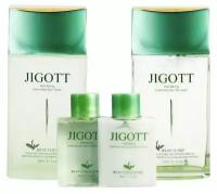 Мужской набор для лица с зеленым чаем Jigott Well-Being Green Tea Homme Skin Care 2 Set