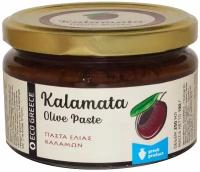 Паста из оливок Каламата с оливковым маслом EcoGreece, Греция, 200г ст. банка