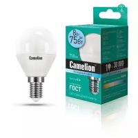 Светодиодная лампа Camelion LED8-G45/845/E14