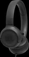 Проводные накладные наушники JBL T500, Черный (JBLT500BLK)