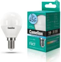 Светодиодная лампа Camelion LED5-G45 845 E14