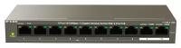 Коммутатор Tenda IP-COM 8-Port10/100Mbps+2 Gigabit Desktop Switch With 8-Port PoE