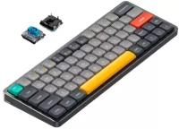 NuPhy Air60 Twilight (Low Profile Gateron Blue Switch) black беспроводная механическая клавиатура