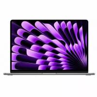 APPLE MacBook Air 15 (2023) (Английская раскладка клавиатуры) Space Grey MQKP3 (Apple M2 8-core/8192Mb/256Gb/No ODD/M2 10-core/Wi-Fi/Bluetooth/Cam/15