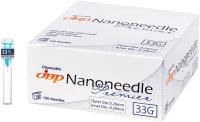 Иглы для инъекций Nanoneedle 33G - (SUTW 0,26 x 4 мм - 100 штук)