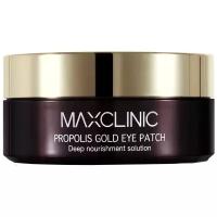 MAXCLINIC Propolis Eye Patch Патчи гидрогелевые для контура глаз с прополисом и частичками золота, 60 шт/84 г