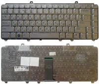 Клавиатура для ноутбука Dell Inspiron 1420, 1520, 1521, 1525, 1526, XPS M1330, M1530 серебряная