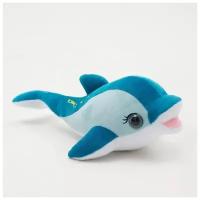 Мягкая игрушка «Дельфин», цвет синий, 36 см