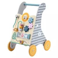 Каталка-ходунки Viga Activity Baby Walker (44028), серый