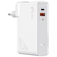 Портативный аккумулятор Baseus GaN Charger C+U, 10000 mAh (PPNLD-C01/PPNLD-C02), белый