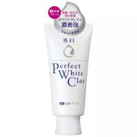 Senka Очищающая пенка для умывания на основе белой глины, Shiseido Perfect Whip White Clay 120 гр