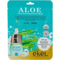 Ekel Ultra Hydrating Essence Mask Aloe Тканевая маска с алоэ 25 мл