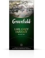 Чай черный Greenfield Earl Grey Fantasy в пакетиках, бергамот, цитрус, 50 г, 25 пак