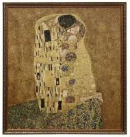 Гобеленовая картина "Климт-Поцелуй" 76*68 см