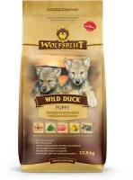 Сухой корм премиум класса - Wolfsblut Wild Duck Puppy (Дикая утка для щенков) 12,5 кг