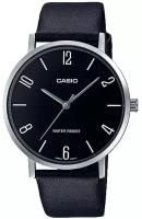 Наручные часы CASIO Collection Men MTP-VT01L-1B2, черный, серебряный