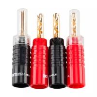 Разъем Eagle Cable Deluxe BFA Banana 4-Set