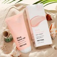 Розовый тонизирующий солнцезащитный крем, PrettySkin Pink Tone-Up Sun Cream SPF50+PA, 70 мл 9561017